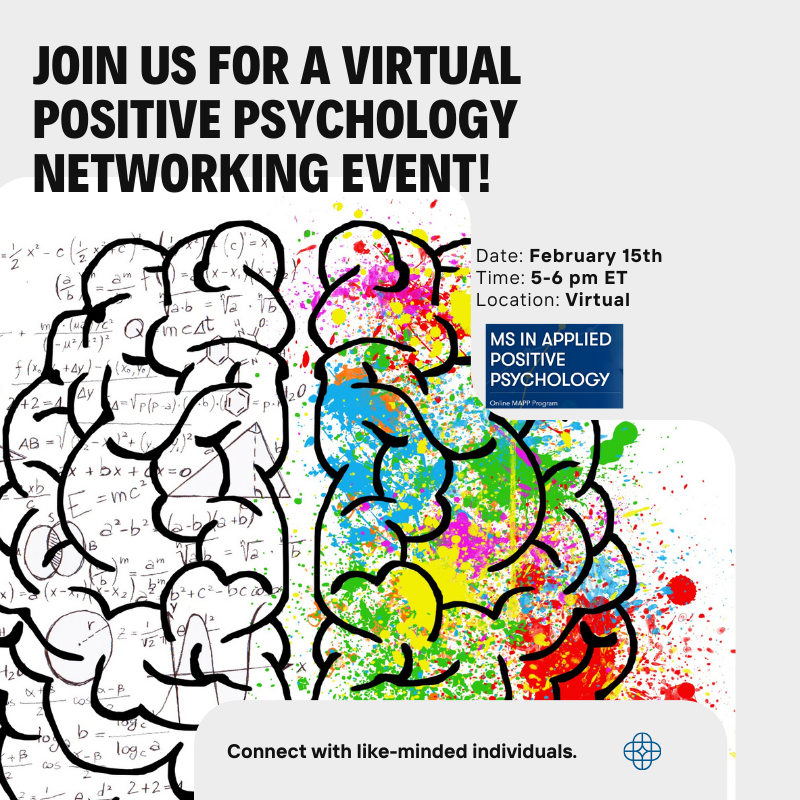 Positive Psychology Networking Event 2/15